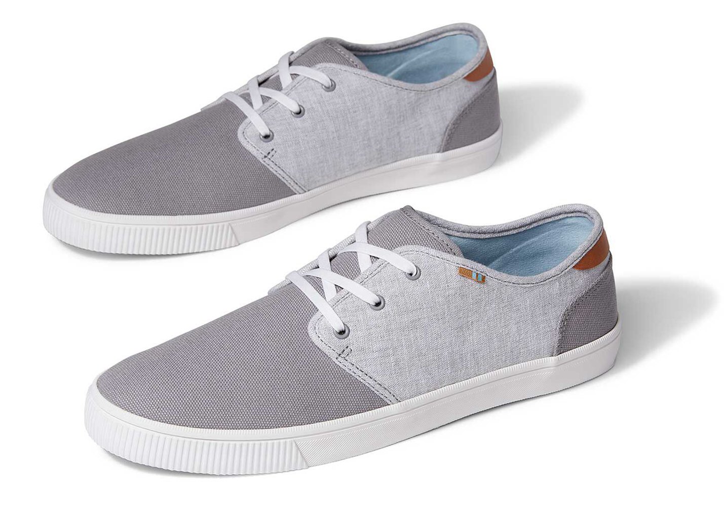 Toms Carlo Sneakers Grey - Mens - 10254-APUQ